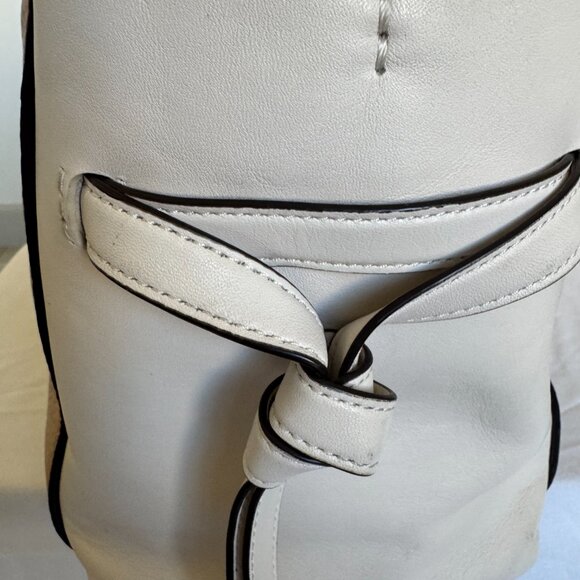 Coach Two-Toned Leather Satchel with Detachable Strap - Picture 16 of 16